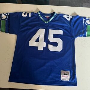 Kenny Easley Seattle Seahawks Mitchell and Ness Legends Throwback Jersey Men XL
